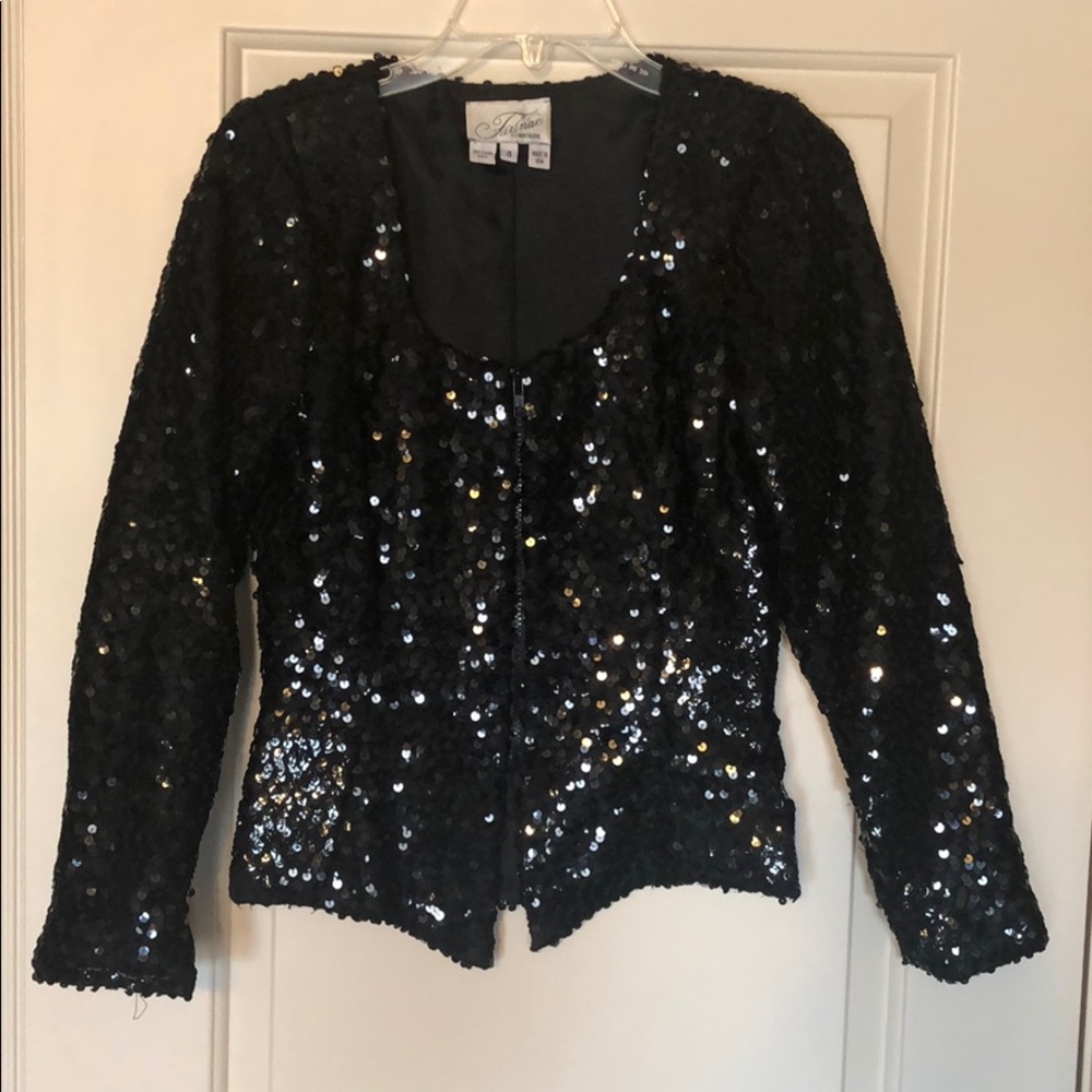Vintage Farinae Sequin Top. Perfect @ formal event